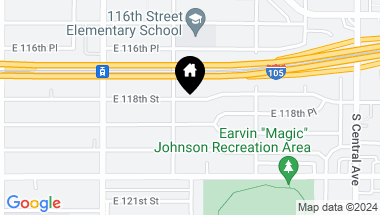 Map of 718 E 118th Street, Los Angeles CA, 90059