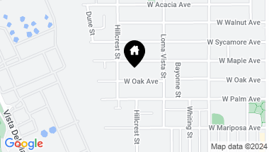 Map of 639 W Oak Avenue, El Segundo CA, 90245