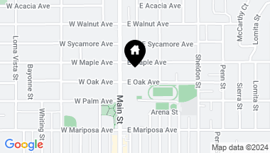 Map of 123 E Oak Avenue 306, El Segundo CA, 90245