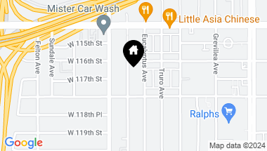 Map of 11636 Gale Avenue, Hawthorne CA, 90250