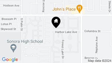 Map of 1365 Harbor Lake Avenue, Brea CA, 92821