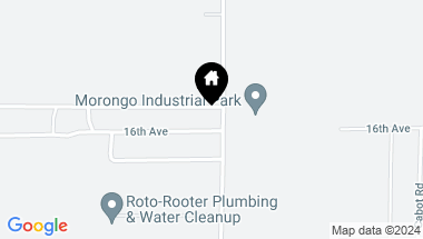 Map of 0 Little Morongo Rd., Desert Hot Springs CA, 92240