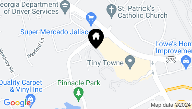 Map of 2082 Pinnacle Pointe Drive, Norcross GA, 30071