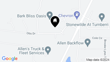 Map of 1121 Otis Drive, Bethlehem GA, 30620