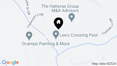 Map of 1158 Chestnut Hill Circle SW, Marietta GA, 30064