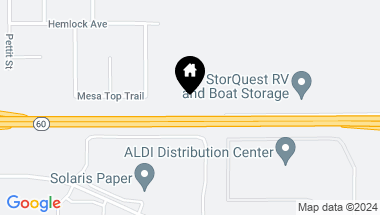 Map of 0 Spruce Avenue, Moreno Valley CA, 92555