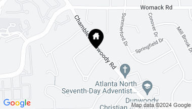 Map of 5210 Chamblee Dunwoody Road, Atlanta GA, 30338