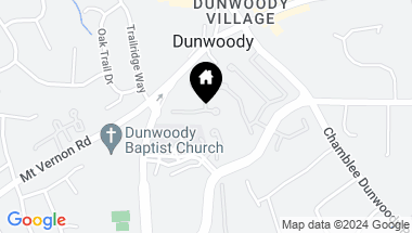 Map of 1213 Village Drive, Dunwoody GA, 30338