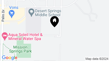 Map of 0 Park Lane, Desert Hot Springs CA, 92240