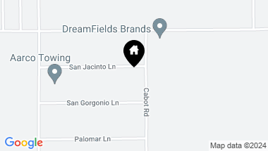 Map of 65311 San Jacinto Lane, Desert Hot Springs CA, 92240