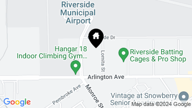 Map of 6841 Lomita Street, Riverside CA, 92504
