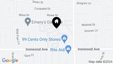 Map of 23820 Ironwood Avenue 189, Moreno Valley CA, 92557