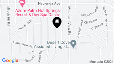 Map of 13480 Inaja Street, Desert Hot Springs CA, 92240