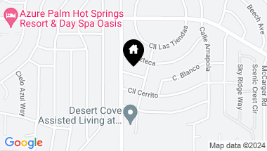 Map of 6806575 Calle Bolso, Desert Hot Springs CA, 92240