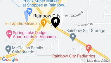 Map of 113 E Grand Avenue, Rainbow City AL, 35906