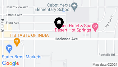 Map of 66947 Granada Ave., Desert Hot Springs CA, 92240