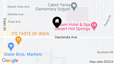 Map of 66933 Granada Ave., Desert Hot Springs CA, 92240