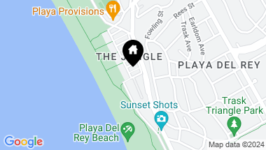 Map of 100 SUNRIDGE Street, Playa del Rey CA, 90293