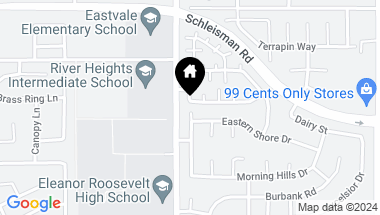 Map of 12997 Luna Street, Eastvale CA, 92880