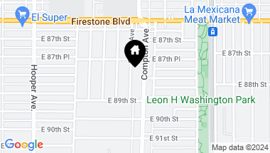 Map of 8772 Prince AVE, LOS ANGELES CA, 90002