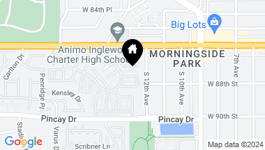Map of 3500 W Manchester Avenue 214, Inglewood CA, 90305