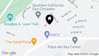 Map of 7949 W 80th Street, Playa del Rey CA, 90293