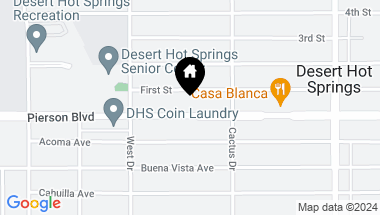 Map of 66146 Pierson Boulevard, Desert Hot Springs CA, 92240