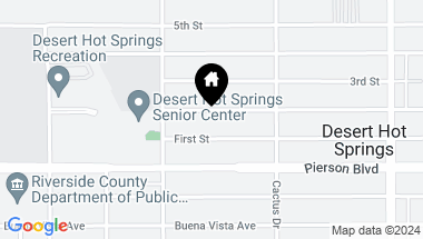 Map of 66097 2nd Street, Desert Hot Springs CA, 92240