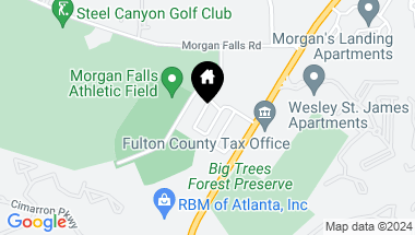 Map of 7750 Roswell Road Unit 5F, Sandy Springs GA, 30350
