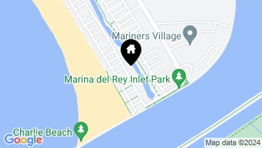 Map of 5302 PACIFIC Avenue, Marina del Rey CA, 90292