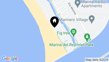Map of 5107 Ocean Front Walk, Marina del Rey CA, 90292