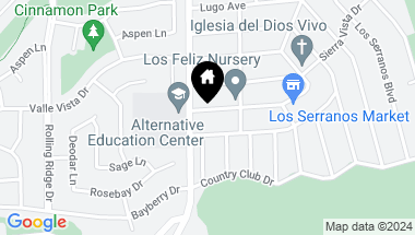 Map of 4129 Descanso Avenue, Chino Hills CA, 91709