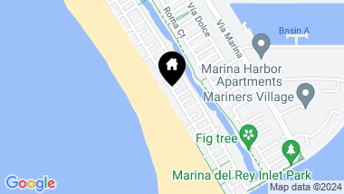 Map of 4819 OCEAN FRONT Walk, Marina del Rey CA, 90292