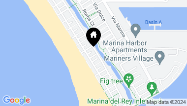 Map of 33 Reef Street 6, Marina del Rey CA, 90292