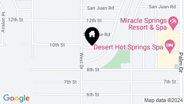 Map of 66051 10th Street, Desert Hot Springs CA, 92240