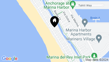 Map of 18 Privateer Street 3, Marina del Rey CA, 90292