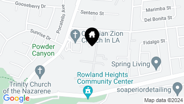 Map of 2659 Native Avenue, Rowland Heights CA, 91748