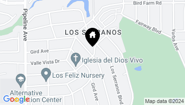 Map of 4364 Lugo, Chino Hills CA, 91709
