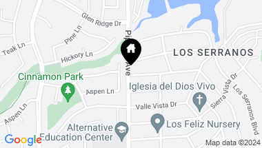 Map of 0 Lugo Avenue, Chino Hills CA, 91709