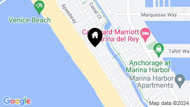 Map of 4 Jib Street 3, Marina del Rey CA, 90292