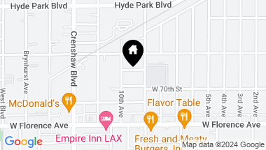 Map of 3118 W 68th St, Los Angeles CA, 90043