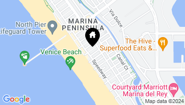 Map of 20 Catamaran Street 202, Marina del Rey CA, 90292