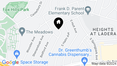 Map of 6435 S Sherbourne Drive, Los Angeles CA, 90056