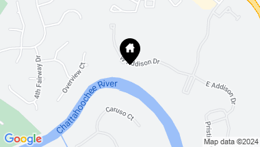 Map of 3120 W Addison Drive, Alpharetta GA, 30022