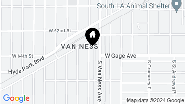 Map of 6330 Arlington Avenue, Los Angeles CA, 90043