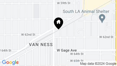 Map of 6119 Haas Avenue, Los Angeles CA, 90047