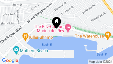 Map of 4335 Marina City Drive, MARINA DEL REY CA, 90292