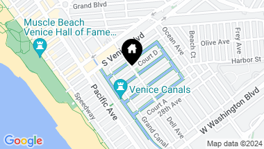Map of 239 Linnie Canal, Venice CA, 90291