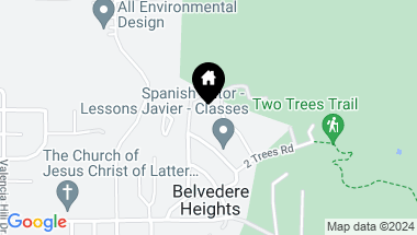 Map of 2935 Galaxie Heights Road, Riverside CA, 92507
