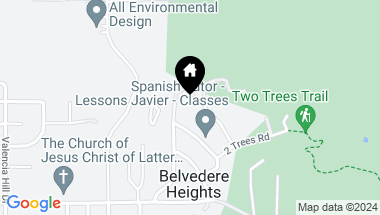 Map of 2935 Galaxie Heights Road, Riverside CA, 92507